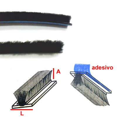 Escova adesiva para tela mosquiteira 2